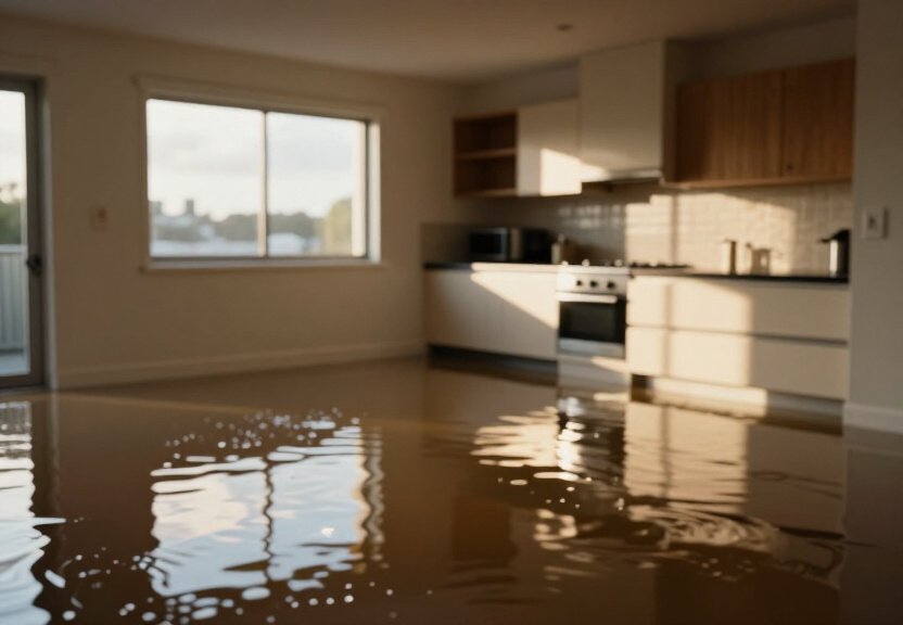 Mouldy basement in Cabramatta West before treatment